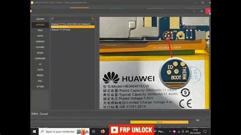 Huawei Y7 Prime 2018 LDN L21 FRP Remove Testpoints LDN .